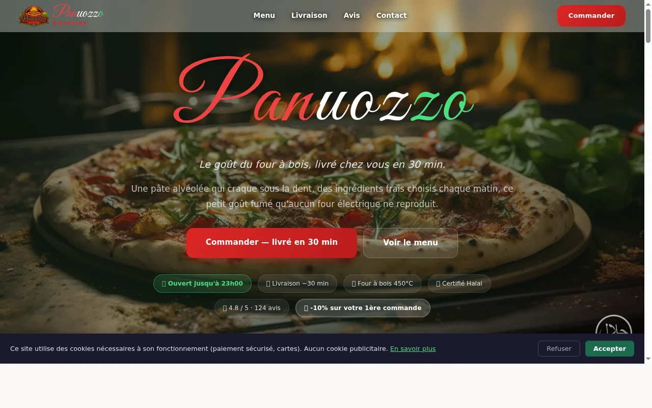 Panuozzo Bougival — Restaurant italien